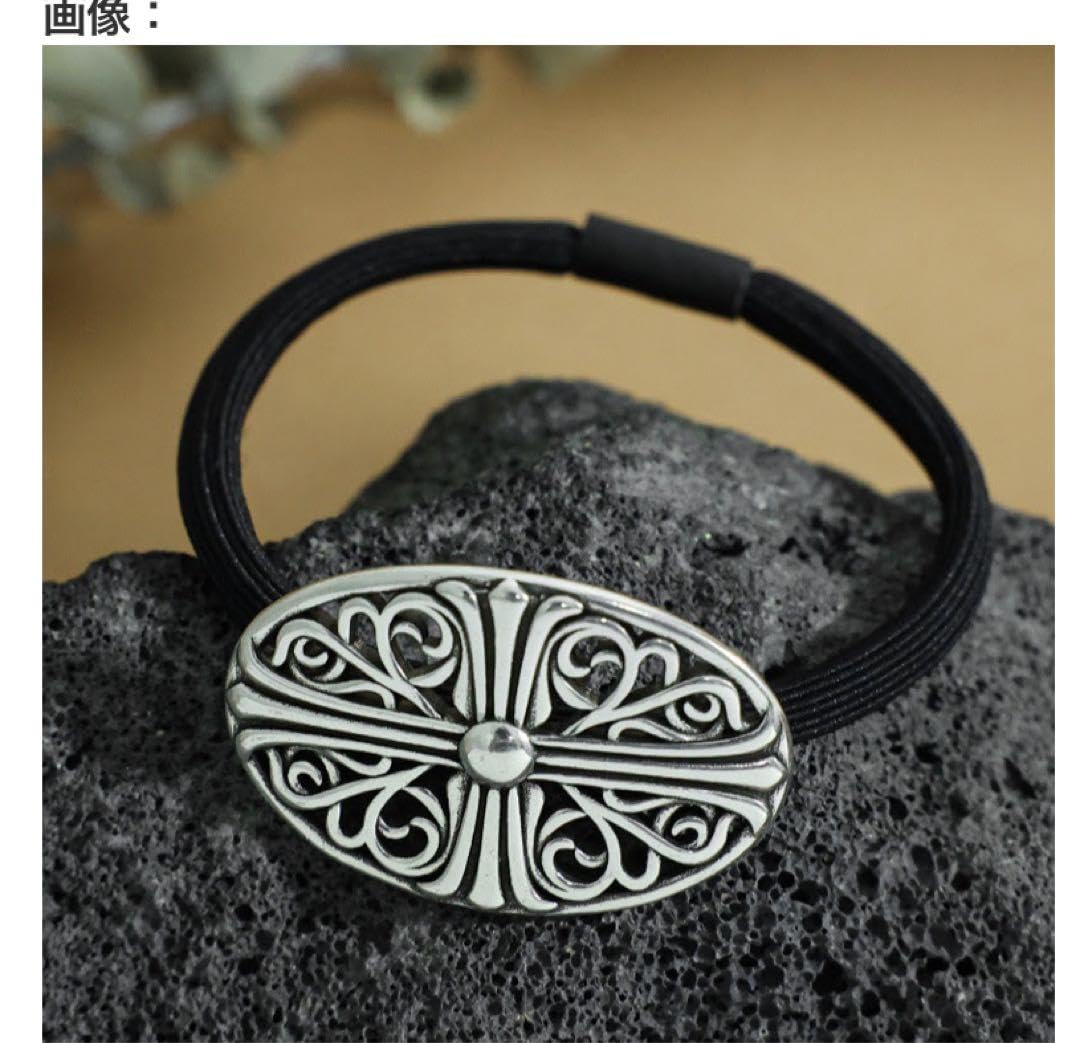 Amazon.co.jp: 【ノーブランド品】ヘアゴム コンチョ ブレスレット